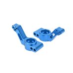 Alomejor RC arka tekerlek göbeği taşıyıcı, RC direksiyon blokları Caster RC Car Upgrade Parts RC aks süspansiyonu RC alüminyum alaşım 2WD 1/10 RC araç için (mavi)
