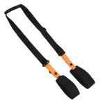 Alomejor Snowboard Omuz Askısı Çift Kayak Omuz Taşıyıcı Askılar Askı Kolu Ayarlanabilir Kayak Sabitleme Kayışı Kızak Kemeri