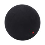 Alomejor Tek Nokta Squash Topu, Acemi Rekabet Eğitimi Için 37mm Kauçuk Squash Raket Topları (tek kırmızı nokta)