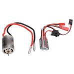Alomejor Yüksek Burulma 31T Fırçalı Motor, 1/16 1/18 RC Arabalar Için JST Dişi - 4.0mm Dişi Kablo Ile 30A ESC Combo