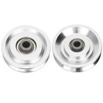 Alomejor1 Ağırlık egzersizi kayış kasnağı, alüminyum alaşım, egzersiz donanımı, fitness aletleri, aksesuar, genişletme, fitness, jimnastik, egzersiz (70 mm)