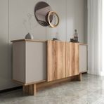 Alonex Home Diana 180 cm Konsol , Ceviz- Dolunay Konsol - Ceviz - Kumtaşı