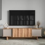 Alonex Home Diana 180 cm Tv Ünitesi , Ceviz- Dolunay Tv Ünitesi - Ceviz - Krem