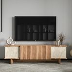 Alonex Home Diana 180 Cm Tv Ünitesi , Ceviz- Mermer Desenli Tv Ünitesi