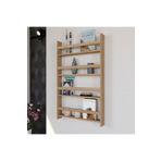 ALONEX HOME Nordik Duvar Rafı Sepet, Dekoratif Raf, Ekonomik Raf