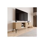 ALONEX HOME Tarz (FULL YUNUS)150 Cm Tv Ünitesi Tv Sehpası Raflı Tv Ünitesi Konsol, Ekonomik Tv Ünitesi