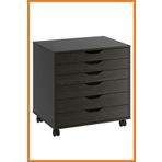 Alony Home ALEX Venge 67 x 66 cm Keson Şık ve Fonksiyonel Ofis Ünitesi