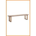 Alony Home Bank Meşe Kaplama Ahşap Yemek Odası Mutfak Oturma Odası Bahçe Balkon 35x180x45 Kahverengi