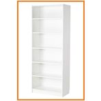 Alony Home Billy Kitaplık 80 X 40 X 202 Cm Beyaz