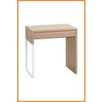 Alony Home Çalışma Masası Çekmeceli Çelik Çerçeve Sunta Panel Bilgisayar Laptop Ders Ofis 73x75x50 Kahverengi