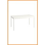 Alony Home Çalışma Masası Çekmeceli Mdf Sunta Panel Bilgisayar Ders Çizim Laptop 140x75x75 Beyaz