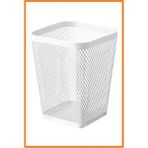Alony Home Drönjöns Masaüstü Kalemlik Çelik 11 cm Beyaz