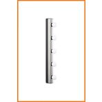 Alony Home Duvar Lambası Yatay Dikey Kullanım 15W Paslanmaz Krom Kaplama Çelik Koridor Mutfak Banyo 60 cm Gri