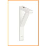 Alony Home Duvar Rafı Ayağı Tutucu Sabitleyici Ayak Montaj Için 18x22x3 Cm Beyaz