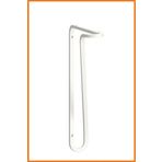 Alony Home Duvar Rafı Ayağı Tutucu Sabitleyici Sağlam Modern 25x18x7 cm Beyaz