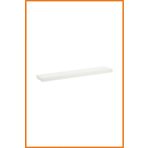 Alony Home Duvar Rafı Ayaksız Görünmez Asma Aparatlı Mdf Sunta Mutfak Kitaplık Çerçevelik 5x110x26 Beyaz