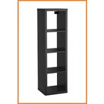 Alony Home Duvar Rafı Mdf Sunta Arka Tarafı Açık Yatay Dikey Kitaplık Çerçevelik Saksılık 42x147x39 Kahverengi