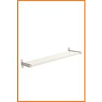 Alony Home Duvar Rafı Tekli Kitaplık Resimlik Çerçevelik Saksılık Çiçeklik 80x30 Cm Beyaz