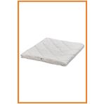 Alony Home Mjukdan Tek Kişilik Yorgan 150 x 200 Cm Sıcak Tutan Kumaş Beyaz