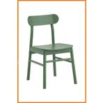 Alony Home Sandalye Ahşap Mutfak Yemek Odası Bahçe Balkon Cafe Ofis Çalışma Odası 46x79x49 Yeşil