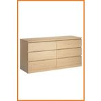 Alony Home Şifonyer Çekmeceli Modern Kullanışlı Yatak Odası 160x48x78 Cm Kahverengi