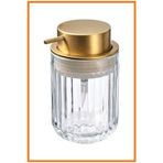 Alony Home Silvtjarn Sıvı Sabunluk Saydam Cam 350 ml Altın Rengi