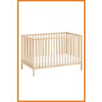 Alony Home Sniglar Bebek Çocuk Karyolası Yatak Beşik Ahşap Kahverengi 60 x 120 cm