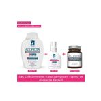 Alopecia Kadın Procapil Ve Igf Içerikli Saç Dökülmesine Karşı Şampuan & Sprey & 60 Kapsül Seti