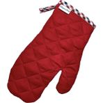 Alopex Fox Premium Fırın Eldiveni 28 cm - Kırmızı - 1