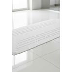 Alora Beyaz Büyük Ayak Havlusu - 60x130 Cm, 690GR%100 Pamuk, Spa Ve Otel Banyo Paspası