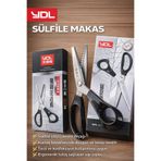 ALOTUHAFİYE SÜLFİLE MAKASI (sivri uçlu) YDL MARKA
