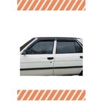Alp Aksesuar Renault -9 Brodway-Flash Tüm Modellerine Özel 4'Lü Mügen Tip Cam Rüzgarlığı