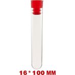 Alp in Alpes Deney Tüpü 16 x 100 Mm / Plastik (50 Adet) - Dibi Yuvarlak Kapaklı