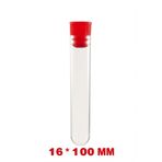 Alp in Alpes Deney Tüpü 16x100 Mm / Plastik (100 Adet) - Dibi Yuvarlak Kapaklı