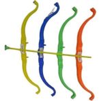 Alp Kids Plastik Ok Yay Seti 5 Adet Eğlenceli Okçuluk Dersi Nostaljik Oyuncak