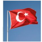 Alpaka 120x180 Türk Bayrağı