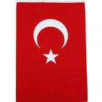 Alpaka 30x45 Türk Bayrağı