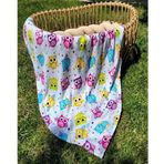 Alpar Tekstil 120x120 cm %100 Saf Bambu Renkli Müslin Örtü Battaniye