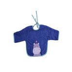 Alpar Tekstil Outlet Ürün Kız -erkek Bebek - Çocuk Pamuklu Kollu Havlu Mama Önlüğü 6-24aylık Mavi