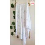 Alpar Tekstil Outlet Ürün Pamuklu Yumuşacık Çift Katlı Penye Kız- Erkek Bebek Kundak Battaniyesi /fare-fil
