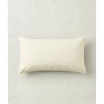Alpateks Home 50X90CM %100PAMUKLU Saten Yastık Kılıfı Uzun Gizli Fermuarlı Yumuşak Dokulu Yastık Kılıfı 2ADET - Krem