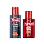 Alpecin Caffeine C-1 250 ml Dökülme Karşıtı Şampuan + Alpecin Double Effect Kafein İçeren Dökülme ve Kepek Karşıtı 200 ml Şampuan