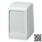 Alper Banyo 3474-0 Beyaz Masa Üstü Peçete Dispenseri