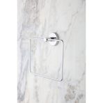 Alper Banyo Ceria Krom Eko Kare Havluluk Havlu Askısı Havlu Asacağı Ister Yapıştır Ister Montajla