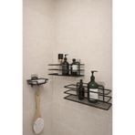 Alper Banyo Yapışkanlı Kancalı 2 Adet Düzenleyıcı Rafı Mat Ve Katı Sabunluk ve Bulaşık Süngerlik Düzenleyic