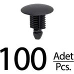 Alpha Auto Part Fiat Ducato Peugeot Boxer Citroen Jumper Için Universal Bağlantı Klips - 100 Adet - 0 - Siyah