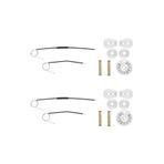 Alpha Auto Part Renault Megane 2 Için Arka Cam Tamir Seti-Sağ-Sol-Set