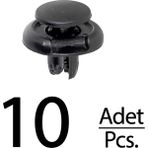 Alpha Auto Part Toyota Avensis Camry Corolla Hiace Yaris Için Çamurluk Tampon Klips - 10 Adet - 0 - Siyah
