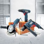 Alpha Tools Şarjlı Spral Makine Seti 3 Parça