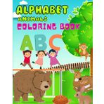ALPHABET ANIMALS COLORING BOOK: This fun and educational coloring book helps children learn the alphabet by coloring letters alongside their matching animals.